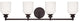 Melrose 4 Light Bath Bar, English Bronze