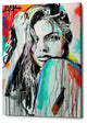 Epic Graffiti "In Spirit" by Loui Jover, Giclee Canvas Wall Art, 12"x18"