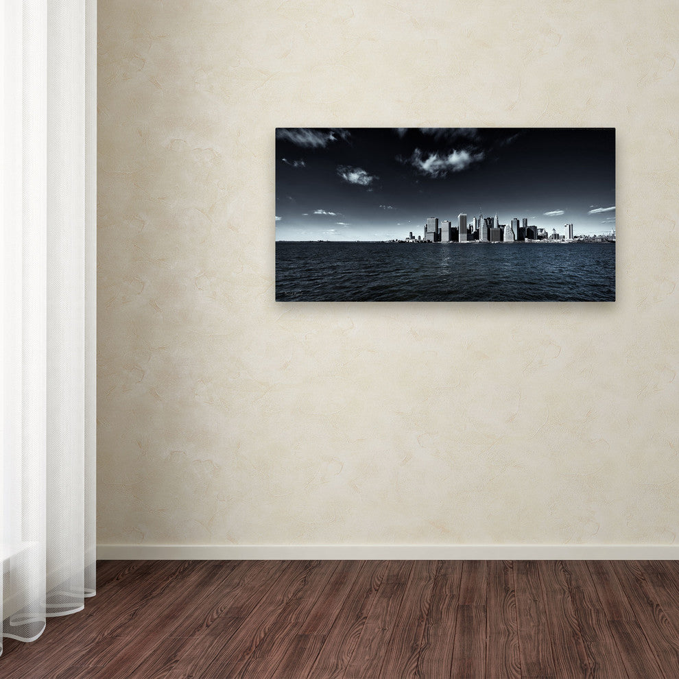'NYC Financial District and Downtown' Canvas Art by David Ayash