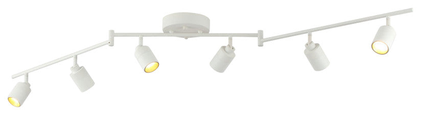 VidaLite Shura, 6 Head Swivel, White