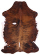 Natural Cowhide Rug 7' 1" X 5' 6" C1513