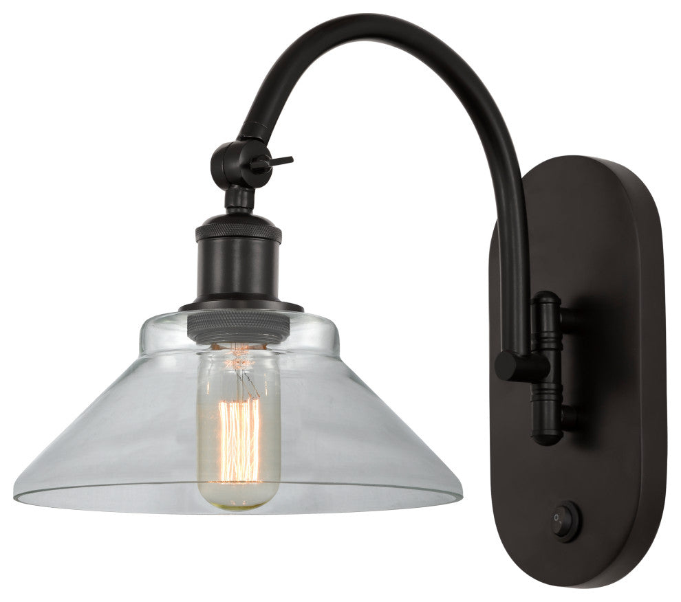 Innovations 518-1W-OB-G132-LED 1-Light Sconce, Oil Rubbed Bronze