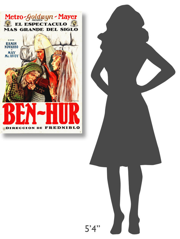 "Ben Hur, 1925" Stretched Canvas Giclee by Hollywood Photo Archive, 24x36"