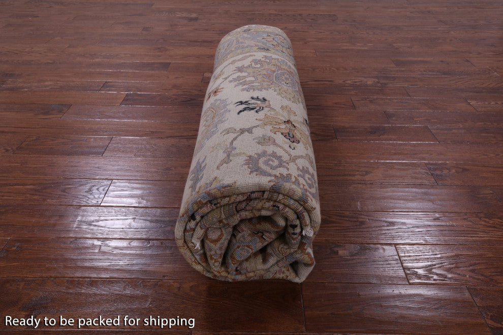 8' 1" X 9' 9" Persian Tabriz Hand Knotted Wool Rug Q9027