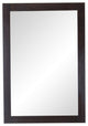 Elegant Decor Vm2005 Aqua Mirror, Dark Walnut