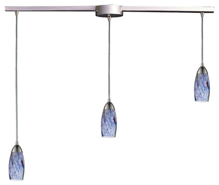 ELK Lighting Milan 3-Light Mini Pendant - 110-3L-BL