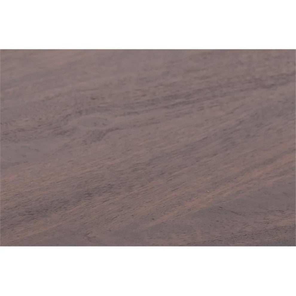 Porter Designs Portola Solid Acacia Wood End Table - Brown