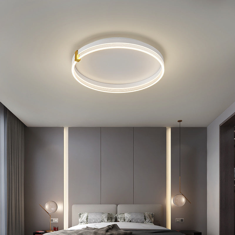 Weggis | Modern LED Minimalist Circle Shaped Ceiling Lamp, White