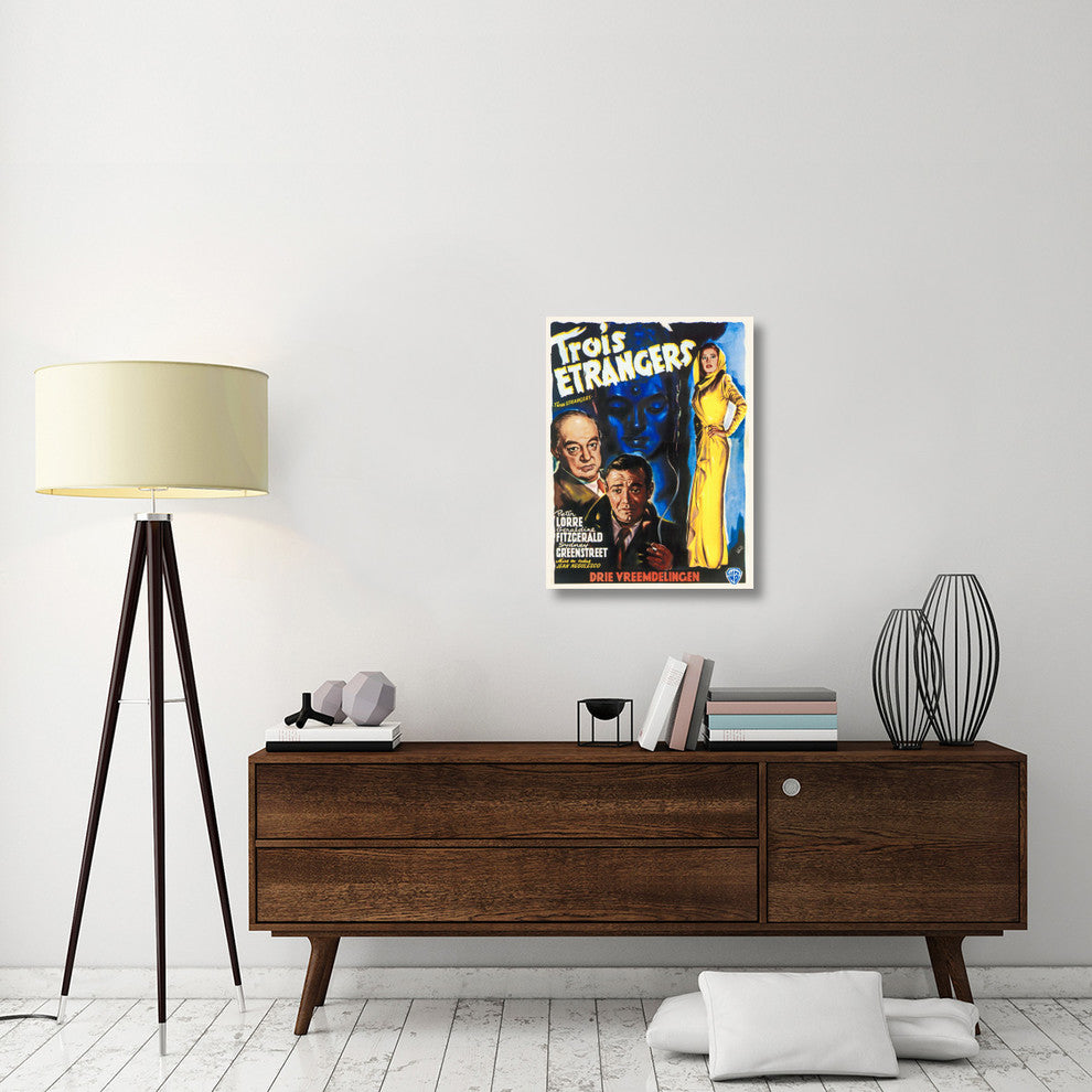 "French - Three Strangers" Canvas Giclee by Hollywood Photo Archive, 23"x30"