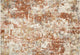 Landscape Area Rug, Rust, 2'2"x10'6"