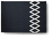 Zipper Stripe Chenille Rug
