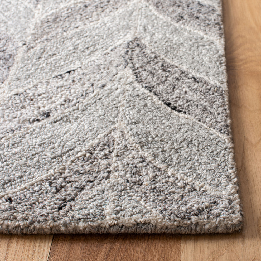 Safavieh Couture Abstract Collection, ABT636 Rug, Grey, 8'x10'