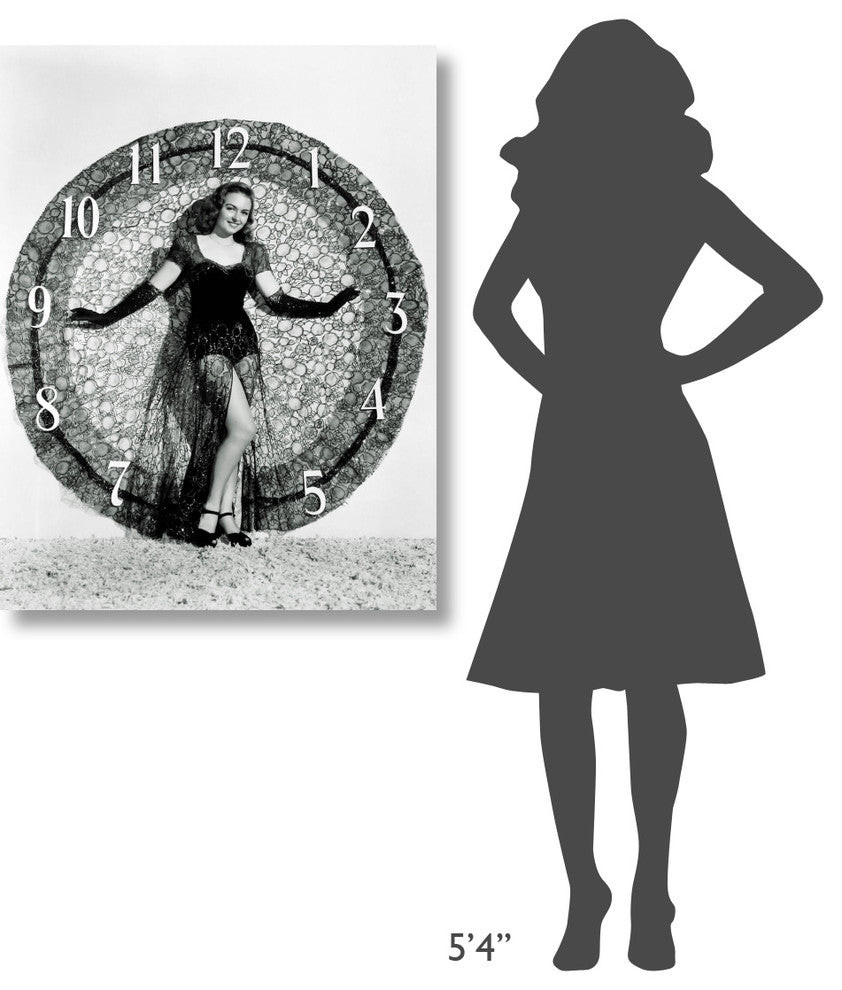 "Happy New Year - Donna Reed" Canvas by Hollywood Photo Archive, 31x40"