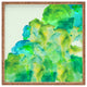 Deny Designs Viviana Gonzalez Watercolor Love 3 Square Tray
