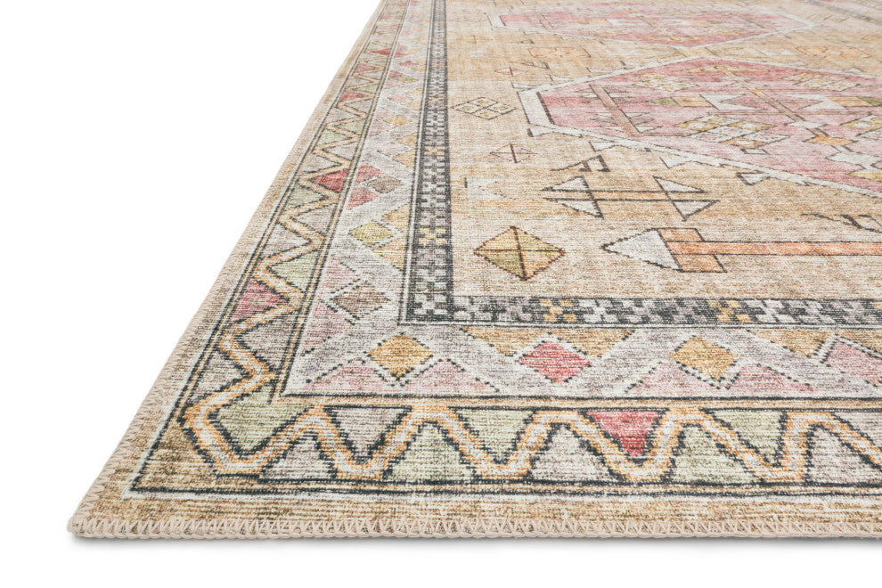 Loloi II Skye SKY-04 Gold/Blush Area Rug