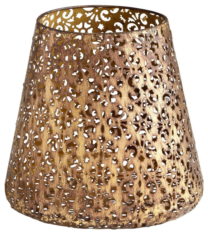 Cyan Design Large Filigree Dream Container, Antique Gold