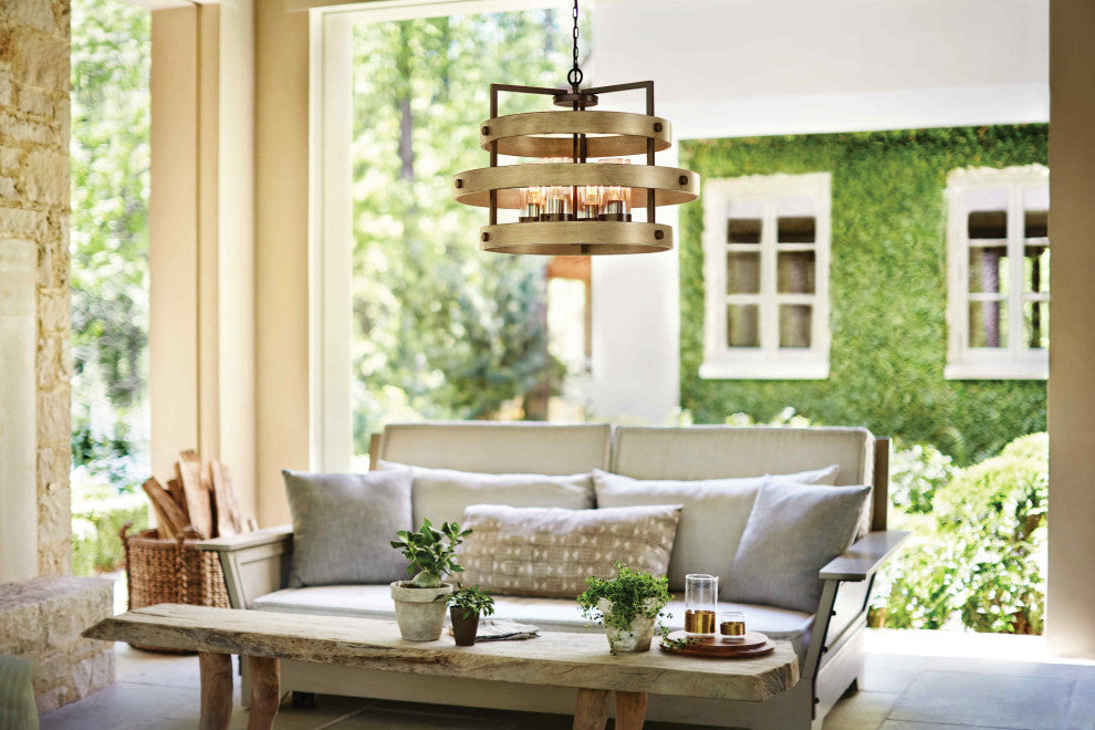 Hinkley Riverwood Medium Single Tier, Warm Bronze