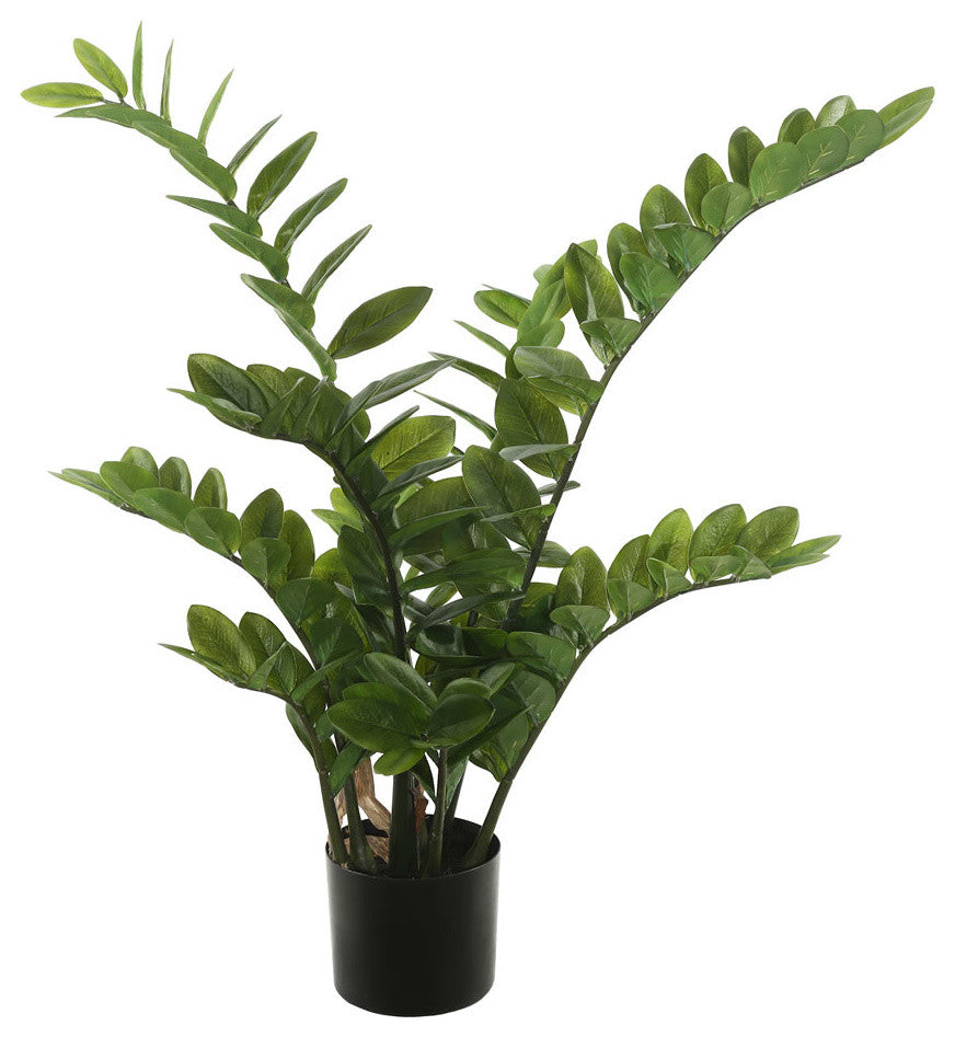 Vickerman 43" Zamifolia Bush X 7 With Pot , Green