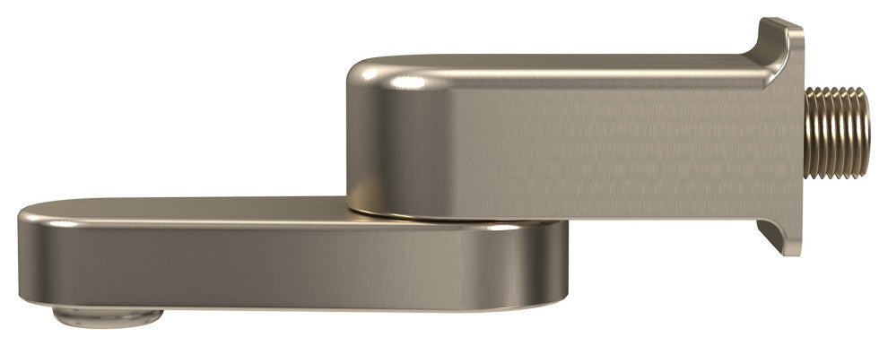 Fold Away Tub Spout with Diverter, Brushed Nickel