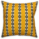 Southwestern Pattern, Yellow Throw Pillow, 16"x16"