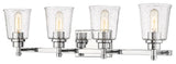 Z-LITE 464-4V-CH 4 Light Vanity, Chrome