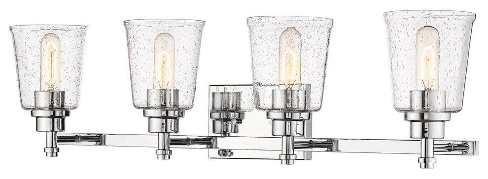 Z-LITE 464-4V-CH 4 Light Vanity, Chrome