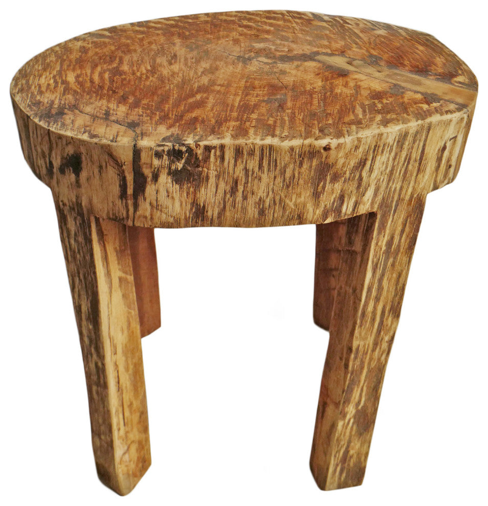 Rustic Naga Four Leg Wood Table 4