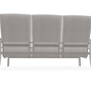 St. Catherine Deep Seat 3-Seat Outdoor Sofa, Charter Silk/Warm Gray