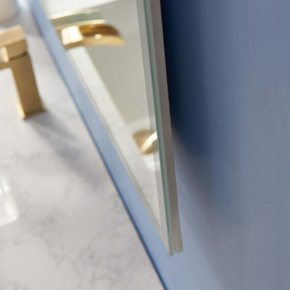 Rectangle Illuminated Bathroom/Vanity Wall Mirror, 48 Inch