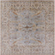 Ahgly Company Indoor Square Mid-Century Modern Area Rugs, 5' Square