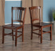 Madison 2-Pc Set Slat Back Chairs