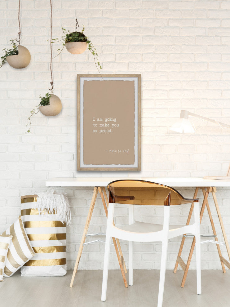"Make You Proud II" Framed Painting Print, 20x30