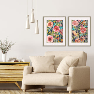 Flower Patch Artwork, 2-Piece Set