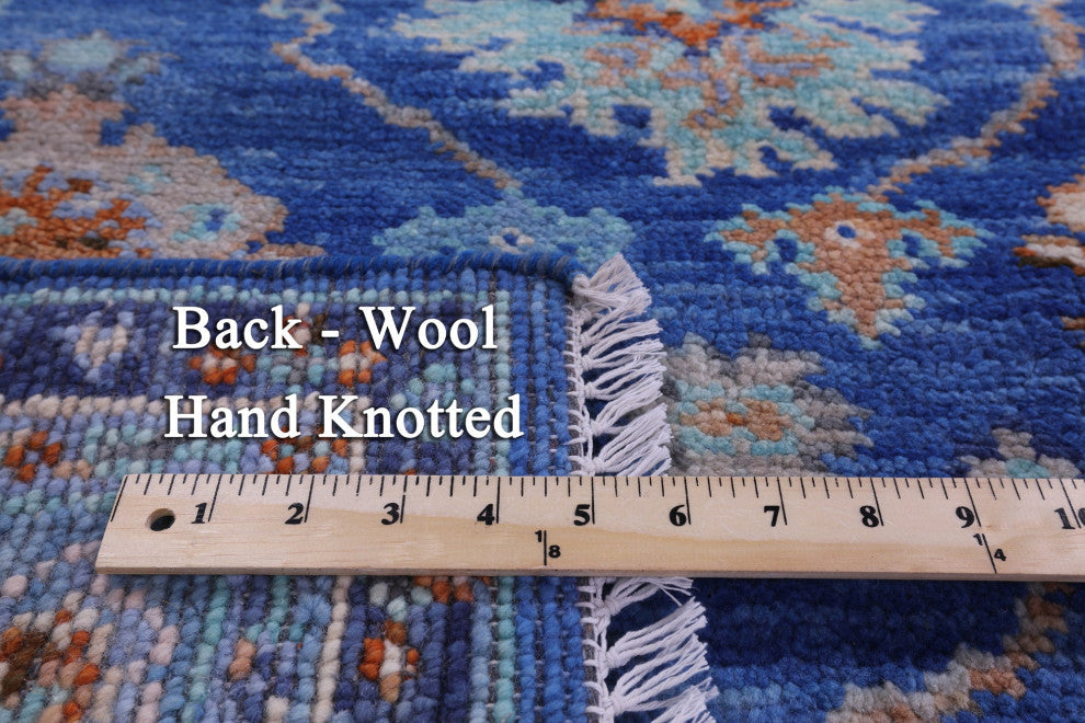 5' 1" X 7' 6" Turkish Oushak Handmade Wool Rug - Q15355