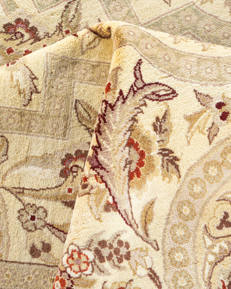 Mogul, One-of-a-Kind Hand-Knotted Area Rug Ivory, 8' 0" x 10' 5"