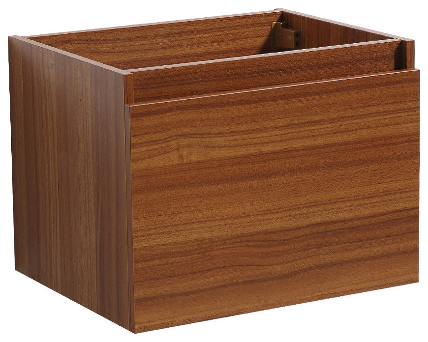 Nano 24" Bathroom Cabinet, Base: Teak, Base Only