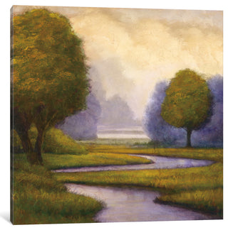 "Lavender Sunrise I" by Gregory Williams, Canvas Print, 12"x12"