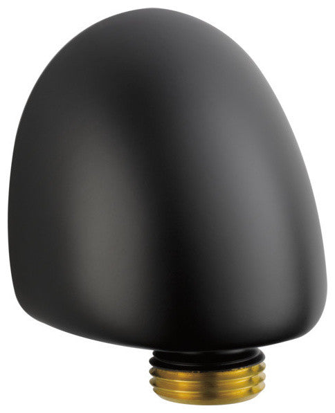 Delta Wall Elbow for Hand Shower, Matte Black, 50560-BL