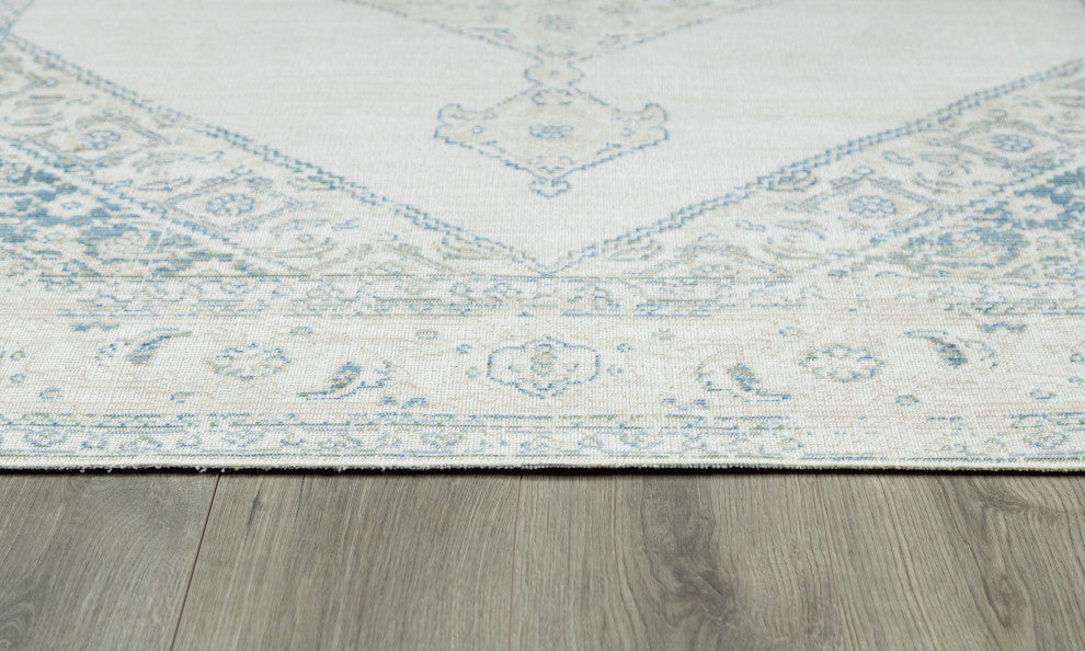 Momeni Isabella Traditional Area Rug, Blue, 2'x3'