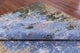 8' 11" X 12' 1" Wool and Silk Abstract Hand-Knotted Rug Q7194