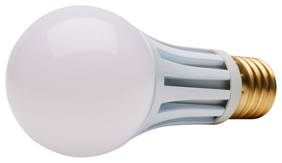 10/22/34W PS25 LED Three-Way Lamp, E39d Mogul Base, 5000K, White Finish, 120