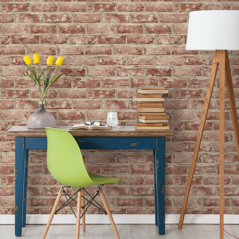 Brick Peel & Stick Wallpaper
