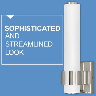 Hinkley Aiden 22.75" Medium Integrated LED Bath Vanity Bar, Polished Nickel