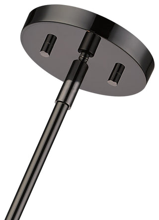 Livex Lighting Monaco 8-Light Black Chrome Chandelier