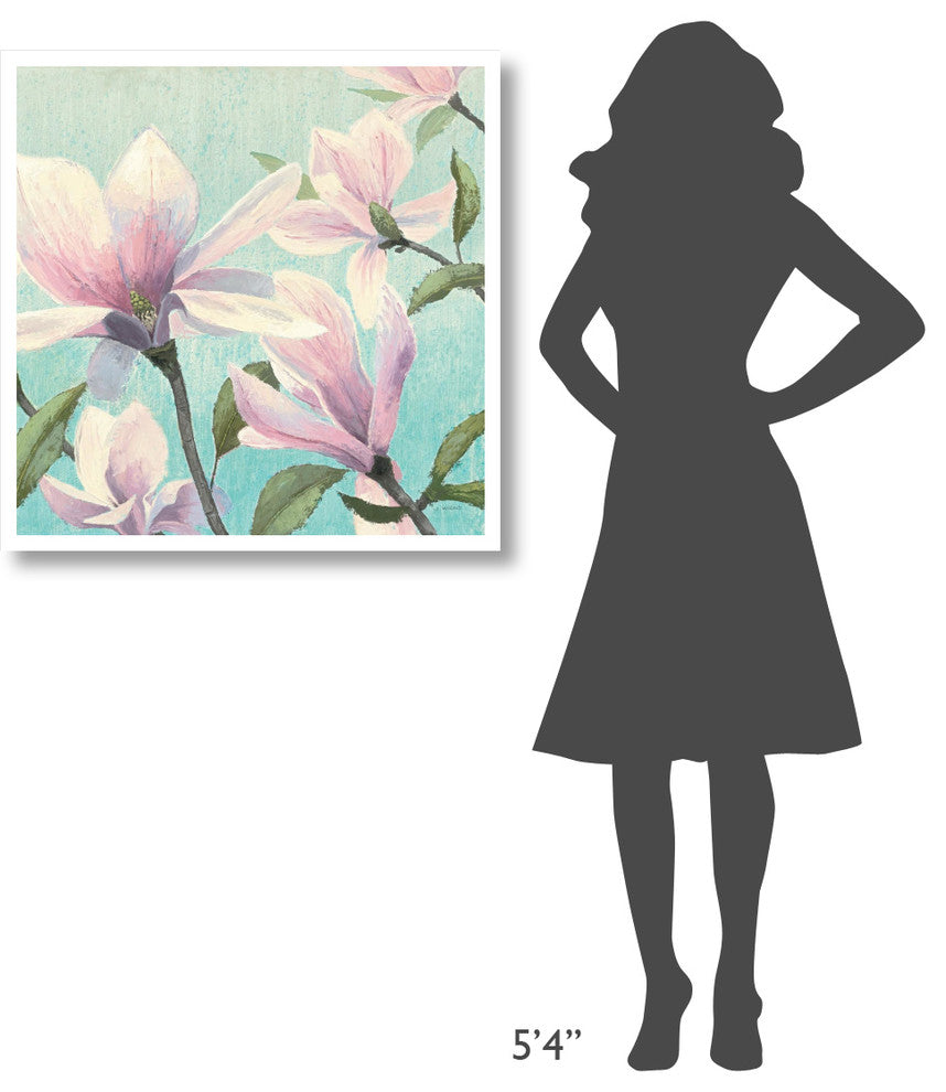 "Southern Blossoms I Square" Digital Paper Print by James Wiens, 32"x32"