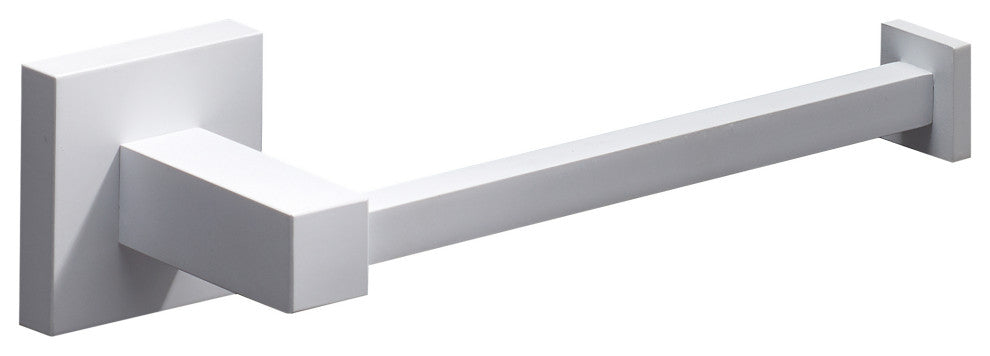 Italia Bianca Series 4 Piece Bathroom Accessory Set, Matte White