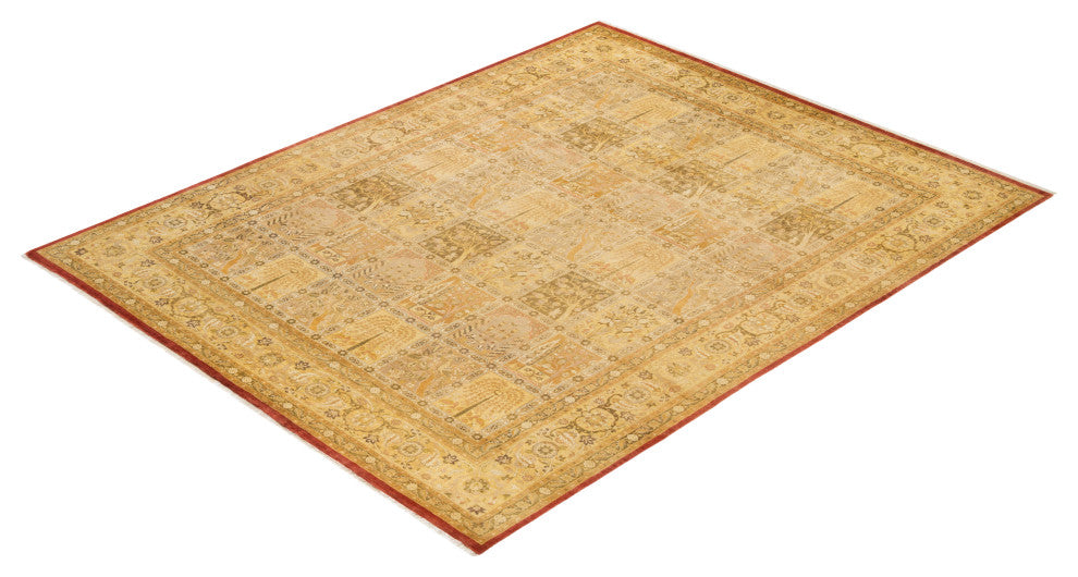Mogul, One-of-a-Kind Hand-Knotted Area Rug Ivory, 8'3"x10'6"