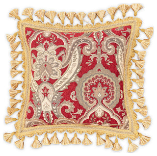 Lafayette 12-Piece Queen Comforter Set - Red