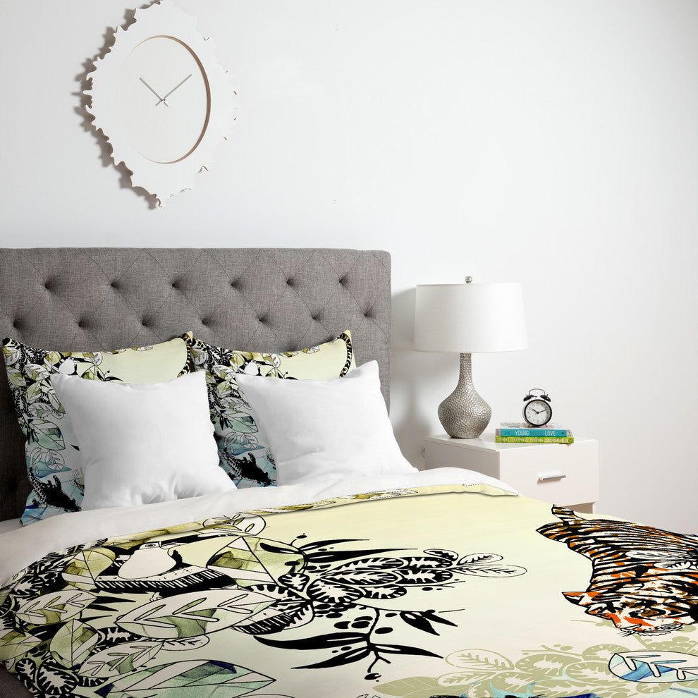 Deny Designs Aimee St Hill Tiger Tiger Duvet Cover - Lightweight