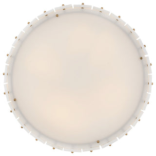 Fredrick Ramond Simone Medium Semi-Flush Mount, Burnished Gold